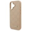 Karl Lagerfeld KLHMP16SPKHPORPE iPhone16 6.1 beżowy/beige hardcase Hot Stamp Magsafe